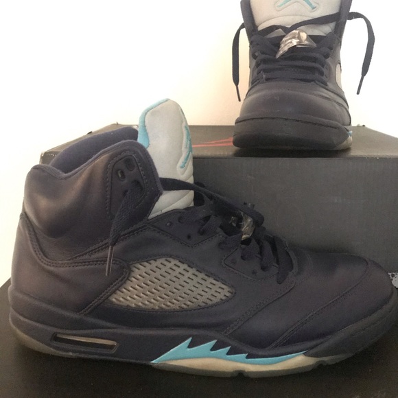 AIR JORDAN RETRO 5 PRE GRAPE (2015) SIZE 11 - Picture 5 of 11